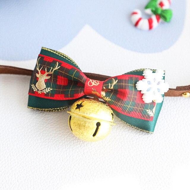 Pet Luxe Market™ Christmas Collar Pet Bow Tie - Pet Luxe Market