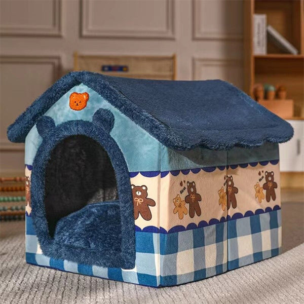 Pet Luxe Market™ Verneza Foldable Pet House - Pet Luxe Market