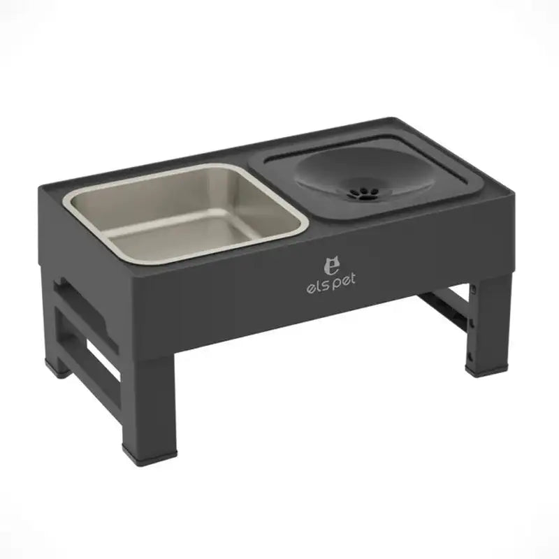 Pet Luxe Market™ Adjustable Food and Water Bowl - Pet Luxe Market