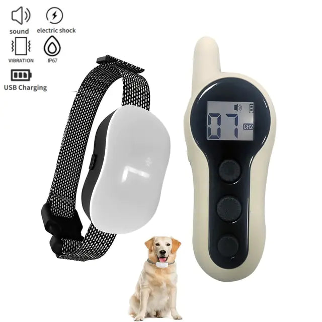 Pet Luxe Market™ Ultrasonic Anti-Bark Dog Training Collar - Pet Luxe Market