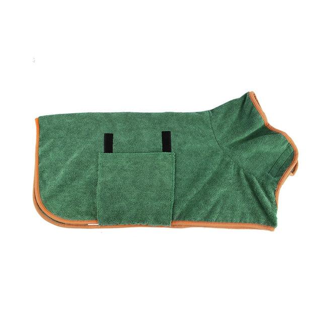 Pet Luxe Market™ Microfiber Absorbent Pet Drying Coat - Pet Luxe Market