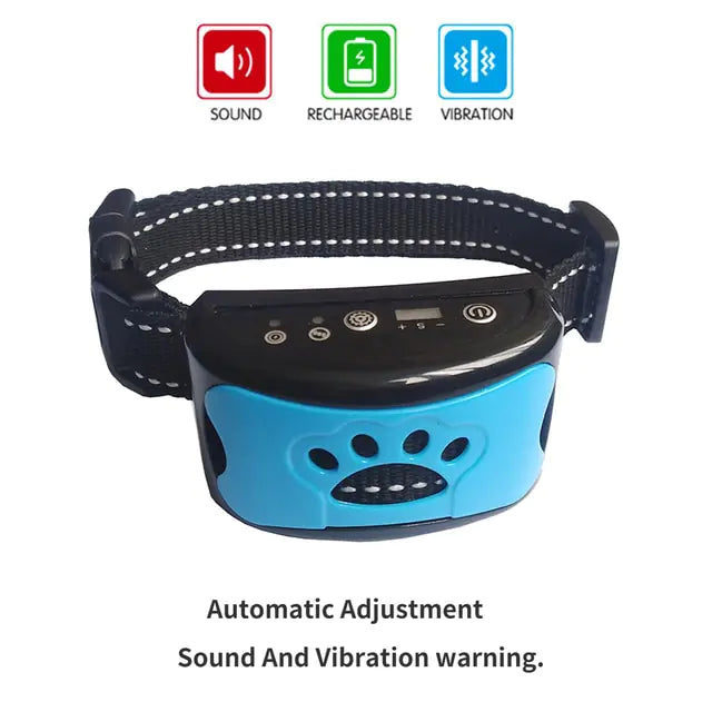 Pet Luxe Market™ Ultrasonic Anti-Bark Dog Training Collar - Pet Luxe Market