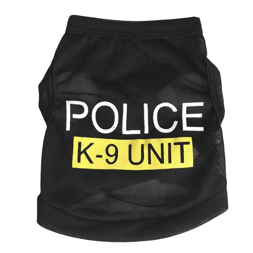 Pet Luxe Market™ Police Dog Outfit