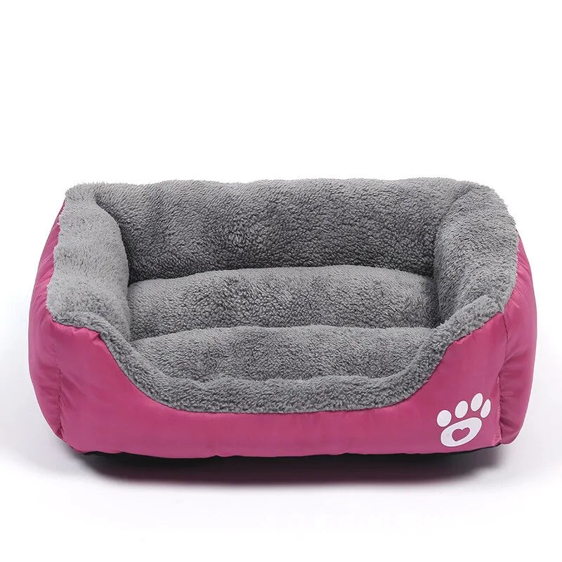 Pet Luxe Market™ Multi-Color Soft PP Cotton Pet Sofa Bed