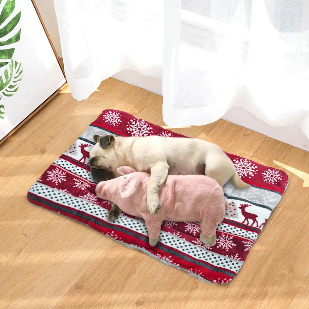 Pet Luxe Market™ Winter Dog Bed Blanket