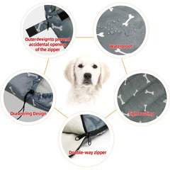 Pet Luxe Market™ Packable Waterproof Dog Sleeping Bag