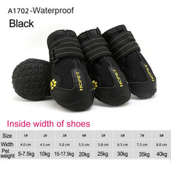 Pet Luxe Market™ 4Pcs Pet Dog Shoes