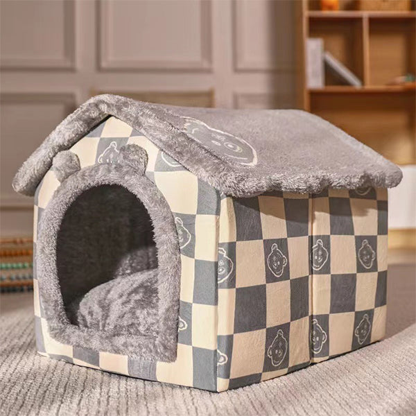 Pet Luxe Market™ Verneza Foldable Pet House - Pet Luxe Market