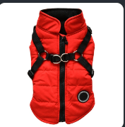 Pet Luxe Market™ Waterproof Pet Coat With Harness - Pet Luxe Market