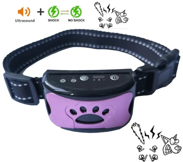 Pet Luxe Market™ Ultrasonic Anti-Bark Dog Training Collar - Pet Luxe Market