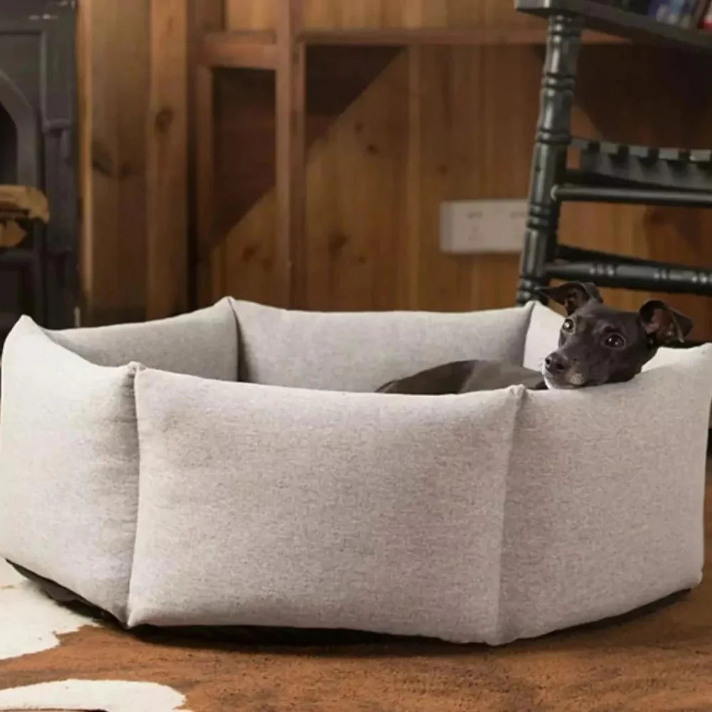 Pet Luxe Market™ Cozy Paws Calming Dog Bed