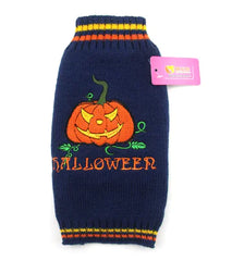 Pet Luxe Market™ Halloween Pumpkin Sweater Dog Clothes