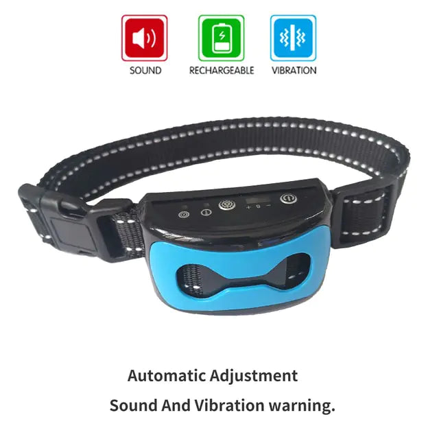 Pet Luxe Market™ Ultrasonic Anti-Bark Dog Training Collar - Pet Luxe Market