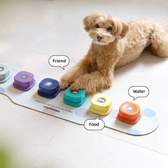 Pet Luxe Market™ Training Buzzer Recordable Talking Button - Pet Luxe Market