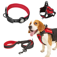 Pet Luxe Market™ Airtag Pet Harness Vest Set - Pet Luxe Market