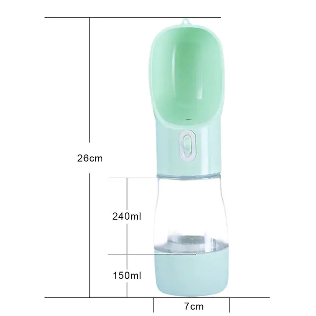 Pet Luxe Market™ Pet Dog Water Bottle Feeder - Pet Luxe Market