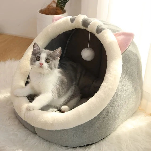 Pet Luxe Market™ Sweet Cat Bed Warm Pet Basket