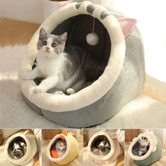 Pet Luxe Market™ Sweet Cat Bed Warm Pet Basket