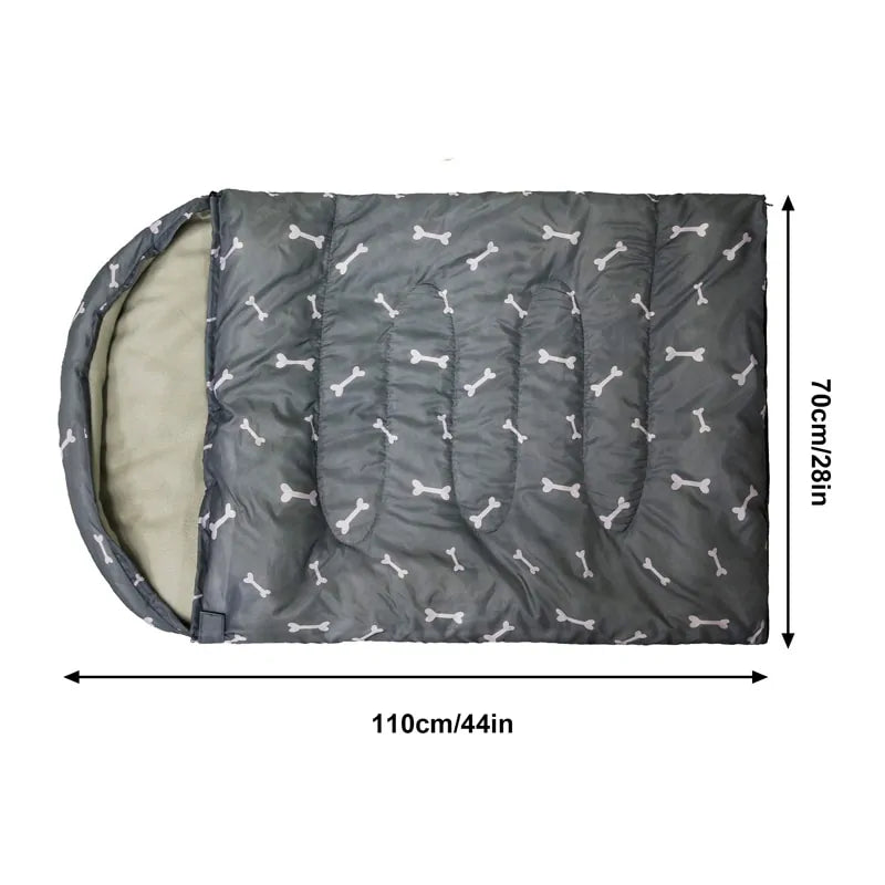 Pet Luxe Market™ Packable Waterproof Dog Sleeping Bag