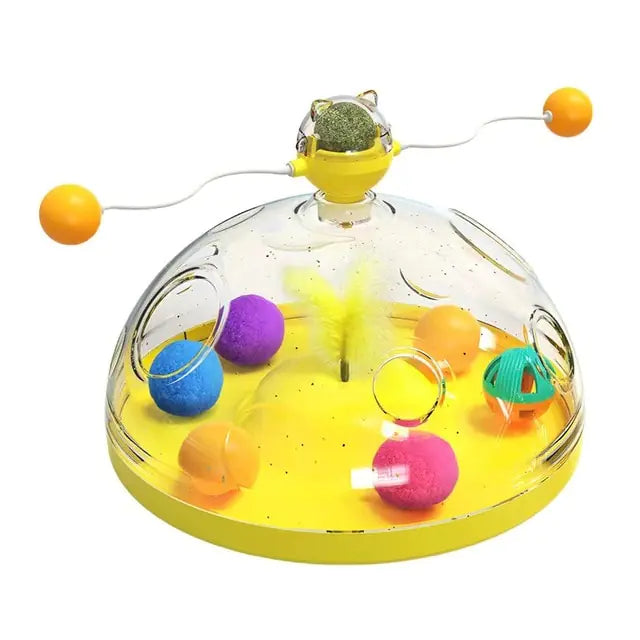 Pet Luxe Market™ Multifunctional Turntable Pet Toys - Pet Luxe Market