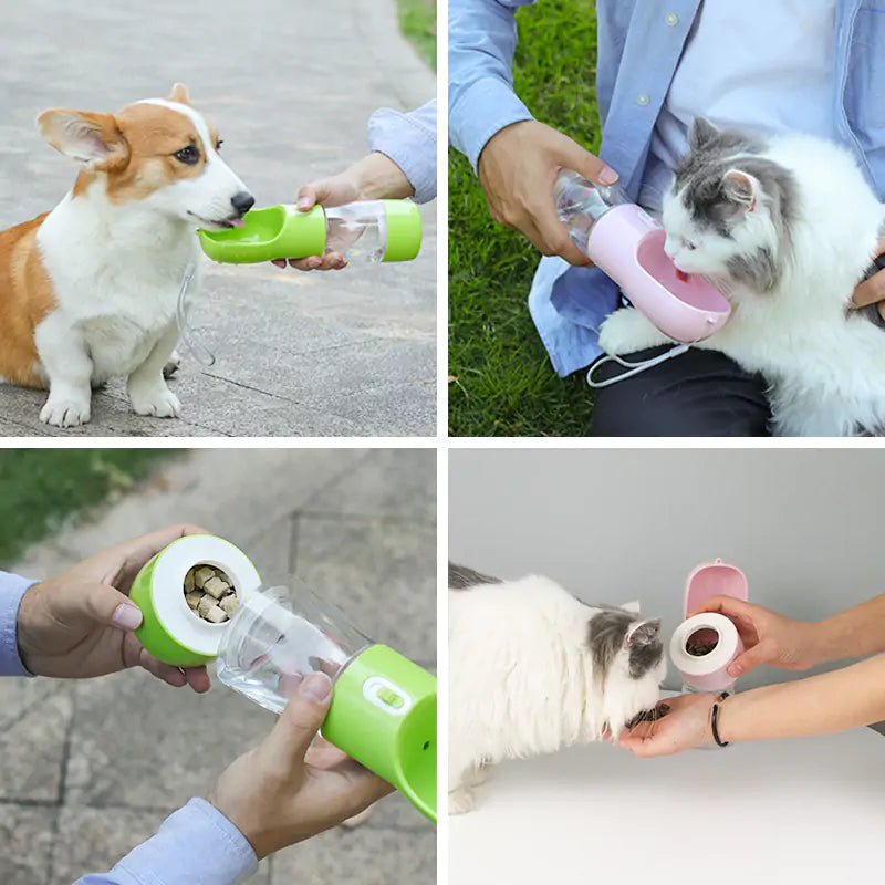 Pet Luxe Market™ Pet Dog Water Bottle Feeder - Pet Luxe Market