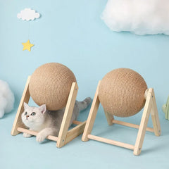 Pet Luxe Market™ Cat Scratching Ball - Pet Luxe Market