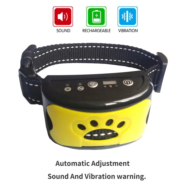 Pet Luxe Market™ Ultrasonic Anti-Bark Dog Training Collar - Pet Luxe Market