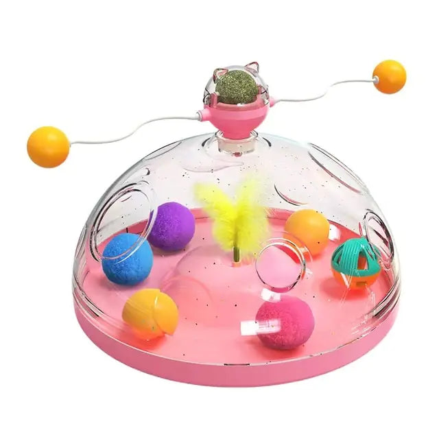 Pet Luxe Market™ Multifunctional Turntable Pet Toys - Pet Luxe Market