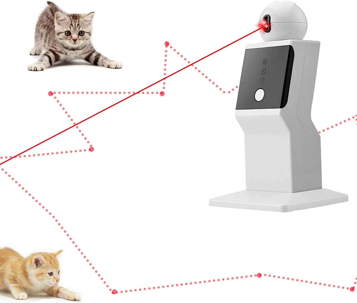 Pet Luxe Market™  Automatic Laser Toy - Pet Luxe Market