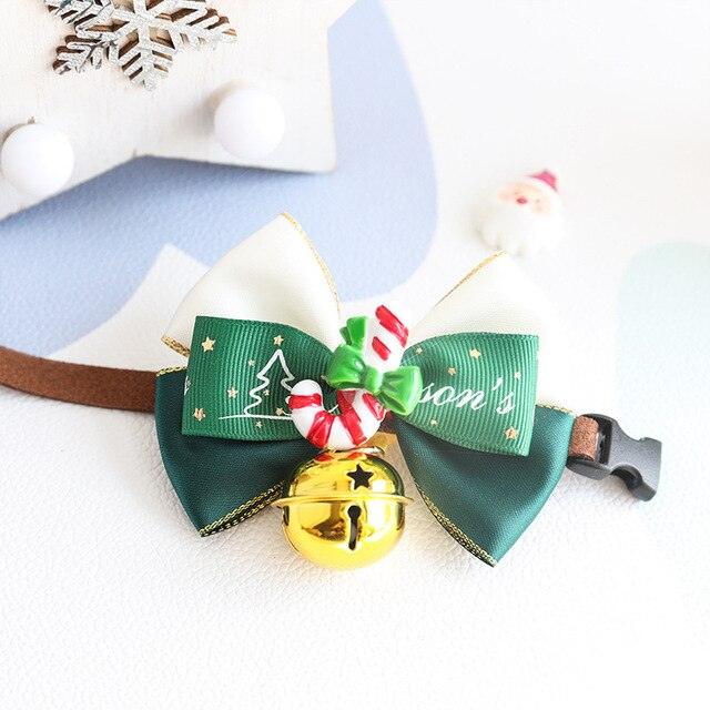 Pet Luxe Market™ Christmas Collar Pet Bow Tie - Pet Luxe Market