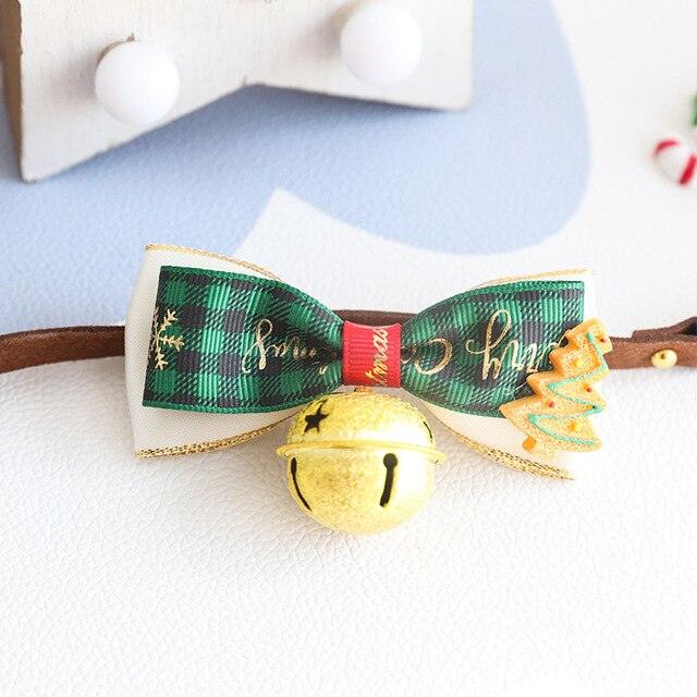 Pet Luxe Market™ Christmas Collar Pet Bow Tie - Pet Luxe Market