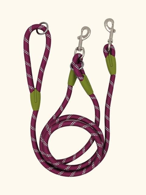 Pet Luxe Market™ Reflective Nylon Dog Leashes - Pet Luxe Market