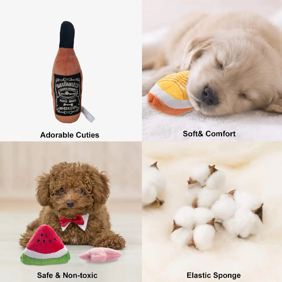 Pet Luxe Market™ Whiskey Beer Dog Toy - Pet Luxe Market