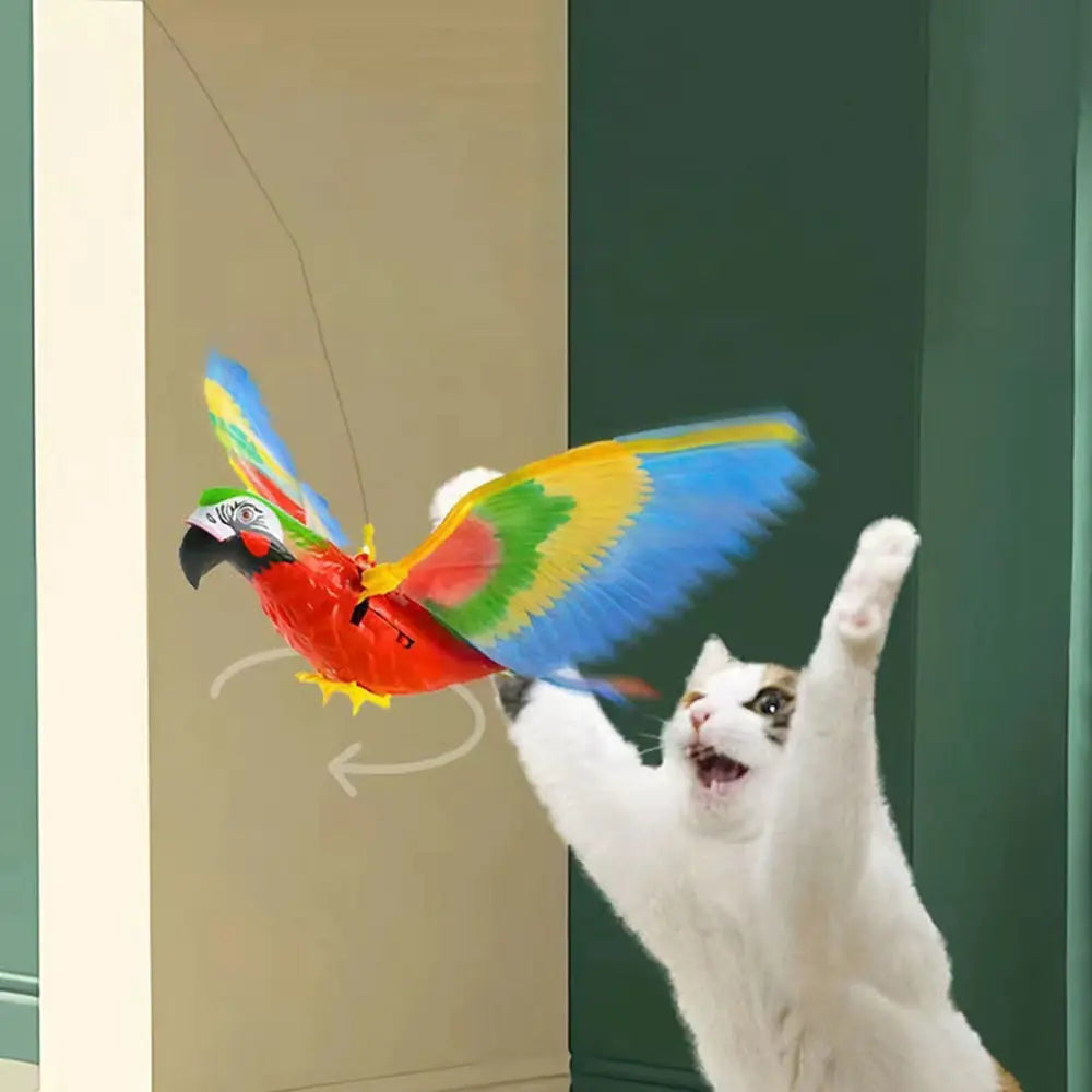 Pet Luxe Market™  Interactive Electric Bird Cat Toy - Pet Luxe Market