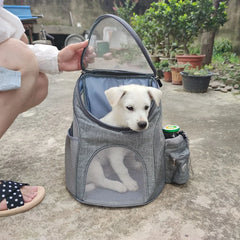 Pet Luxe Market™ Portable Mesh Dog Bag