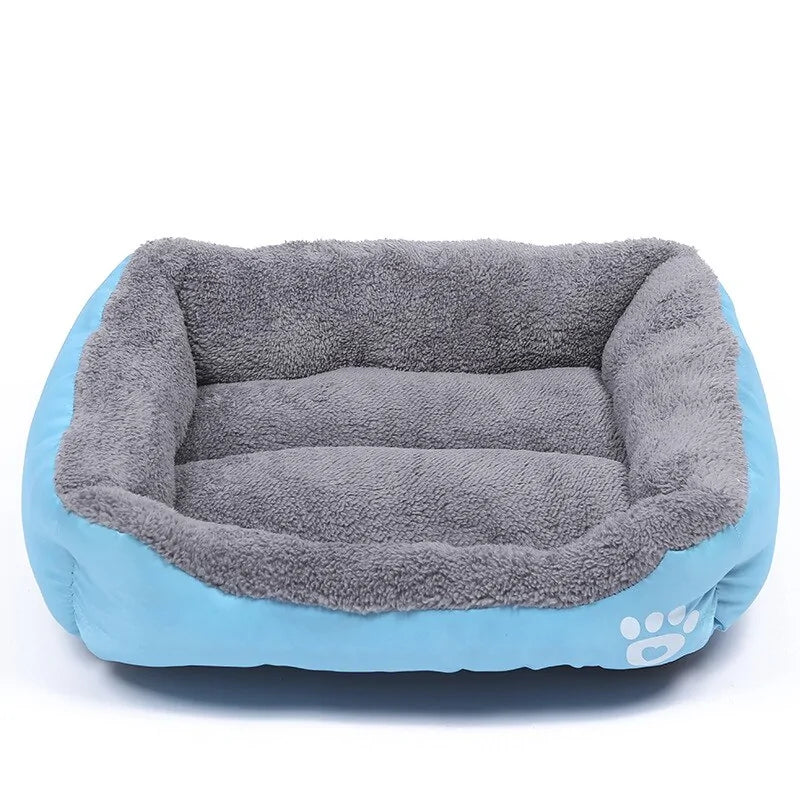 Pet Luxe Market™ Multi-Color Soft PP Cotton Pet Sofa Bed