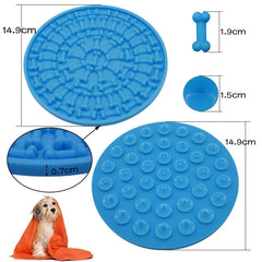 Pet Luxe Market™ Dog Feeding and Grooming Distraction Toy