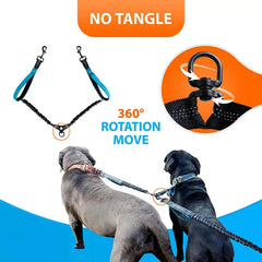 Pet Luxe Market™ Reflective Comfort Leash Duo - Pet Luxe Market