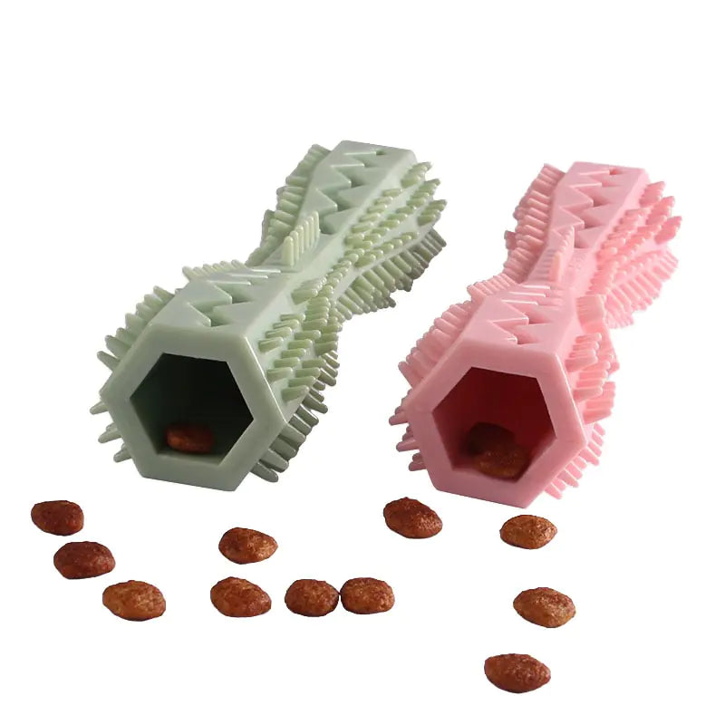 Pet Luxe Market™  Pet Molar Teeth Cleaner Hexagonal Toy - Pet Luxe Market