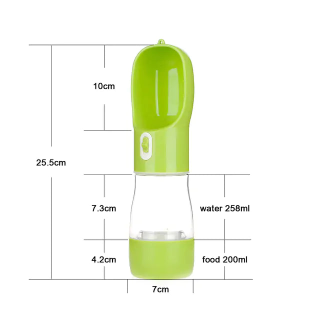 Pet Luxe Market™ Pet Dog Water Bottle Feeder - Pet Luxe Market