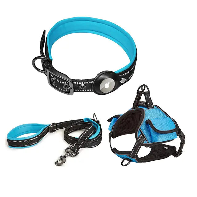 Pet Luxe Market™ Airtag Pet Harness Vest Set - Pet Luxe Market