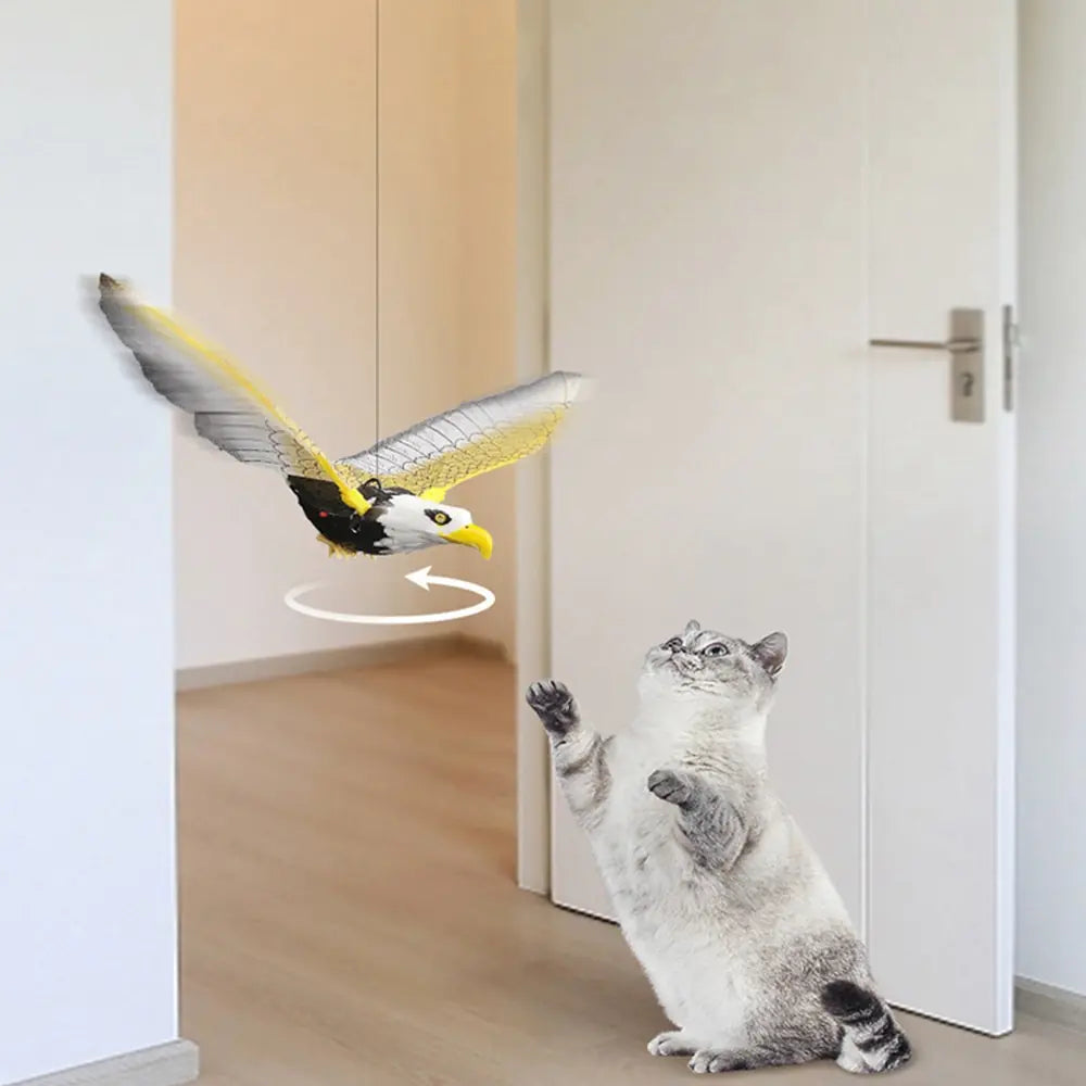 Pet Luxe Market™  Interactive Electric Bird Cat Toy - Pet Luxe Market