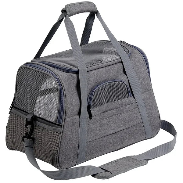 Pet Luxe Market™ Pet Messenger Carrier Travel Bag - Pet Luxe Market