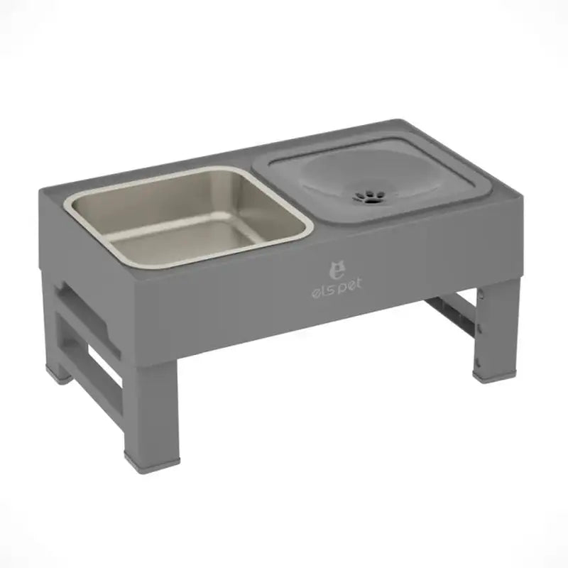 Pet Luxe Market™ Adjustable Food and Water Bowl - Pet Luxe Market