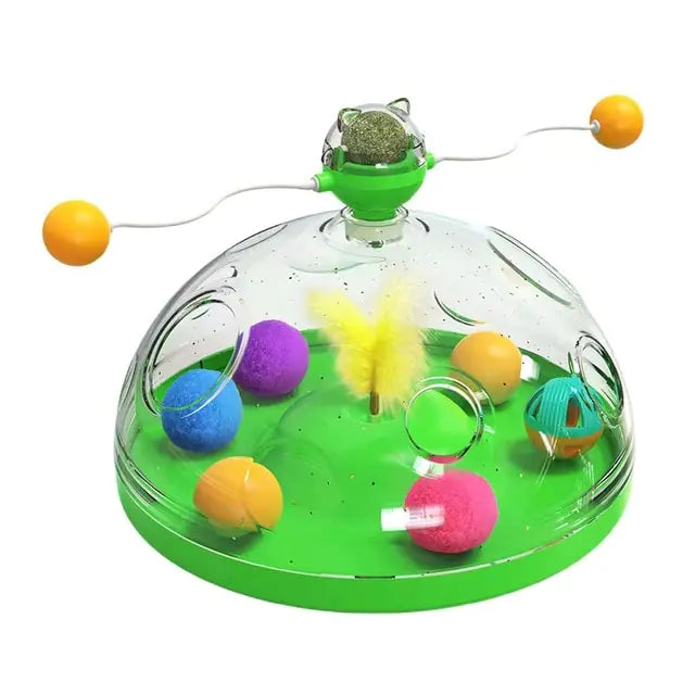 Pet Luxe Market™ Multifunctional Turntable Pet Toys - Pet Luxe Market