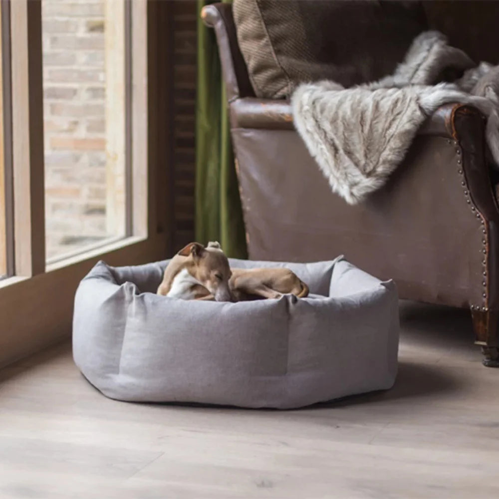 Pet Luxe Market™ Cozy Paws Calming Dog Bed