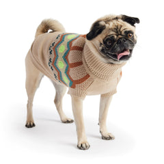 Pet Luxe Market™  Heritage Sweater - Sand