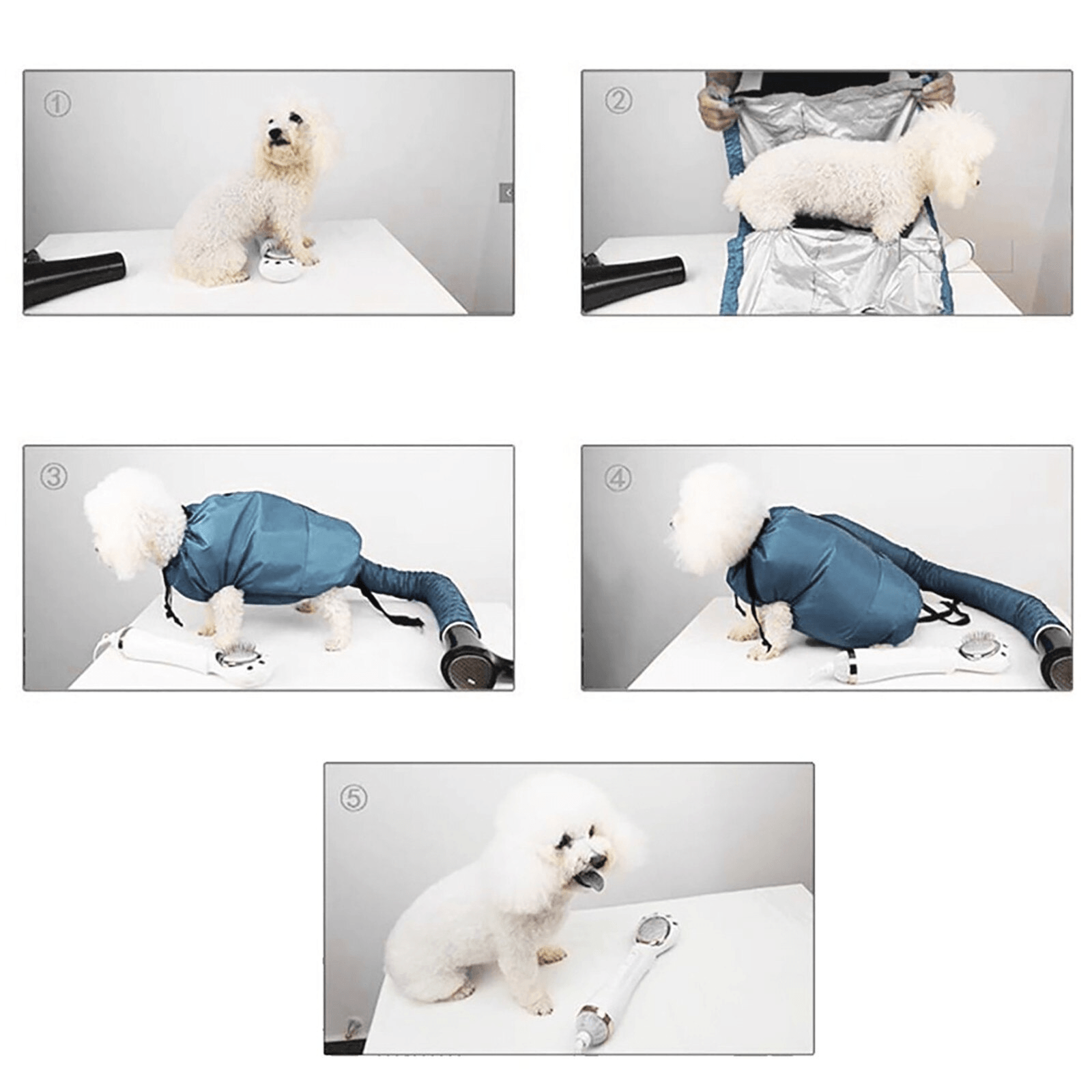 Pet Luxe Market™ Painless Dog Dryer Coat - Pet Luxe Market