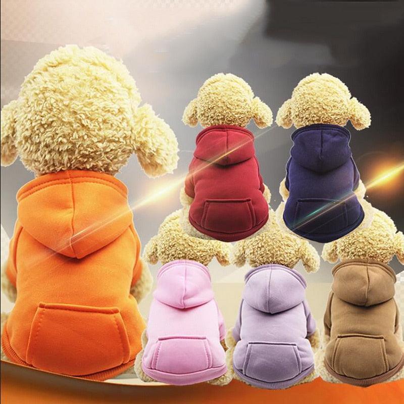 Pet Luxe Market™ Soft Fleece Pet Dog Hoodie - Pet Luxe Market