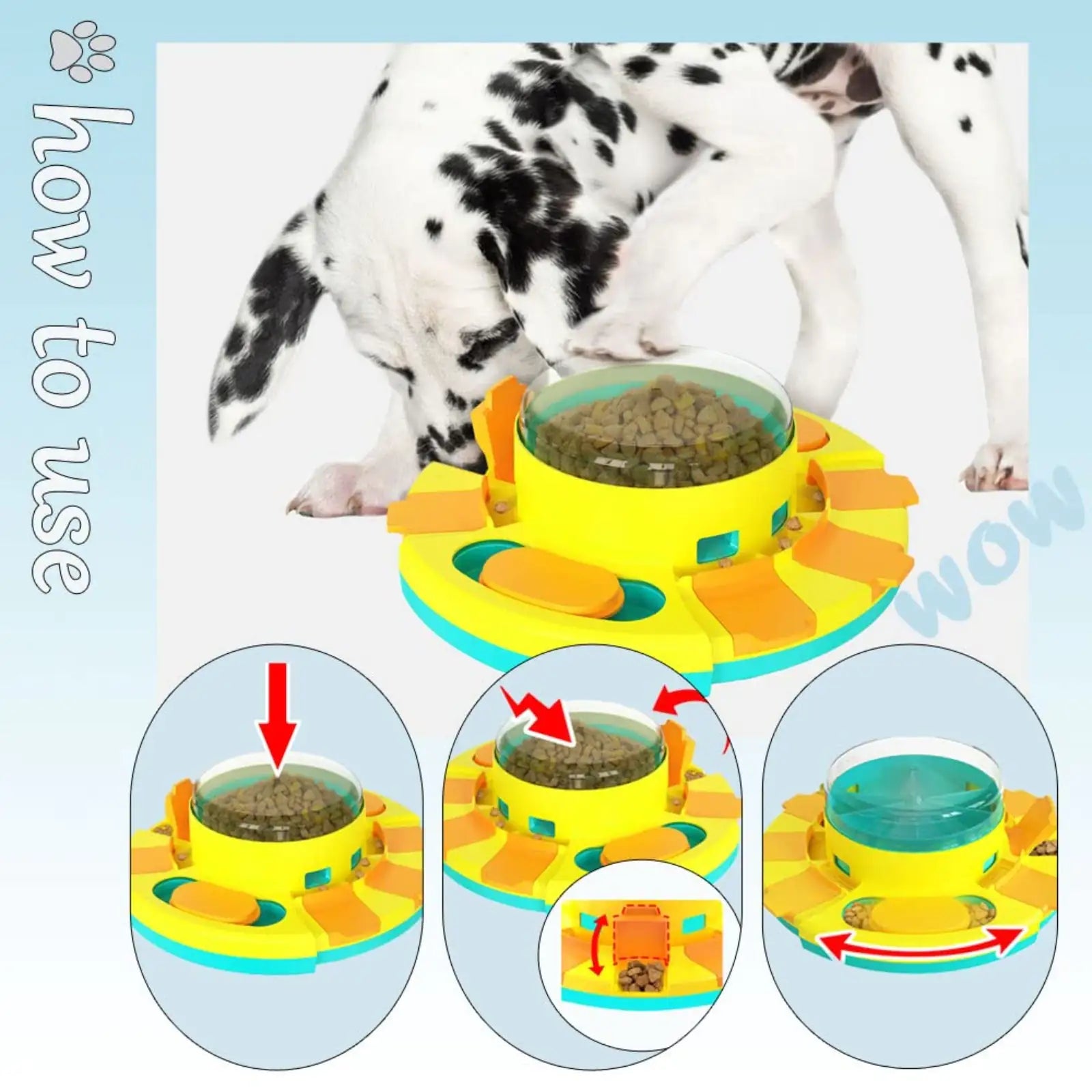 Pet Luxe Market™ Dog Puzzle Slow Feeder - Pet Luxe Market